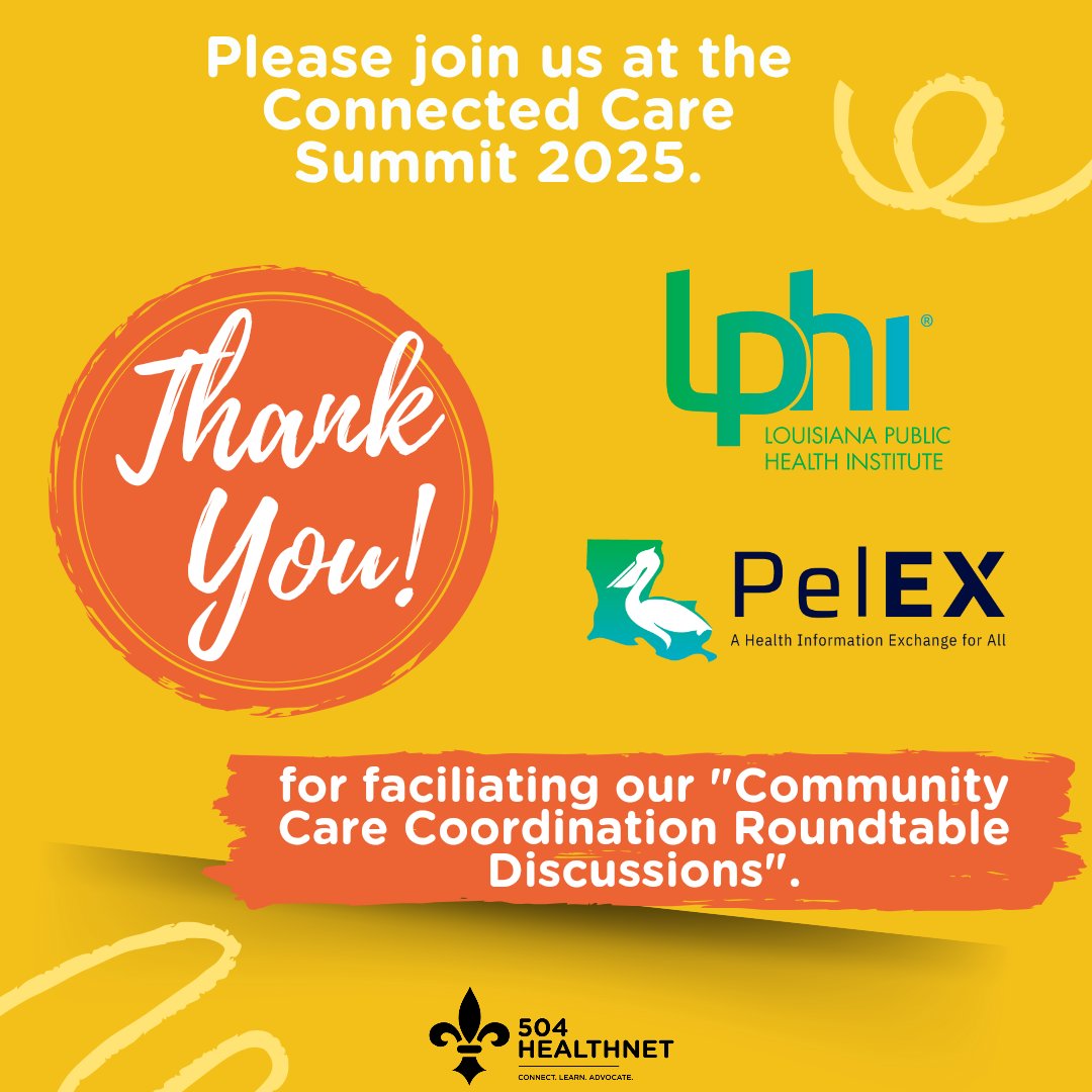 Thank you to our sponsors!

Please join us!

504healthnet.org/connected-care…