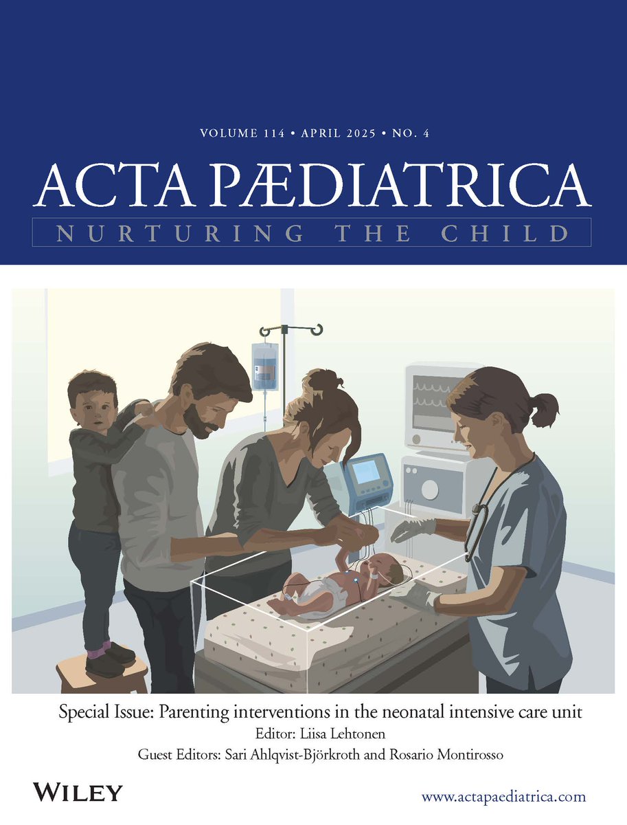 Acta Paediatrica (@actapaediatrica) on Twitter photo Discover our special issue on parenting interventions in the neonatal intensive care unit – don't miss out!
onlinelibrary.wiley.com/toc/16512227/2…
#NeoTwitter <a href="/WileyHealth/">Wiley Clinical Health</a> Discover our special issue on parenting interventions in the neonatal intensive care unit – don't miss out!
onlinelibrary.wiley.com/toc/16512227/2…
#NeoTwitter <a href="/WileyHealth/">Wiley Clinical Health</a>