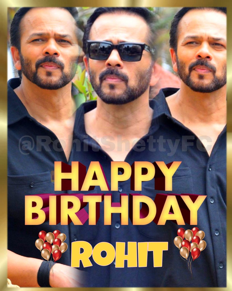Rohit Shetty Fan Club (@teamshetty) on Twitter photo To my forever favourite ❤️❤️❤️
I wish you the best of health and success this year and always! You've created a name for yourself that you should be proud of !!! Your hard work and sincerity is an inspiration to so many! Love you now and forever! 
#RohitShetty To my forever favourite ❤️❤️❤️
I wish you the best of health and success this year and always! You've created a name for yourself that you should be proud of !!! Your hard work and sincerity is an inspiration to so many! Love you now and forever! 
#RohitShetty
