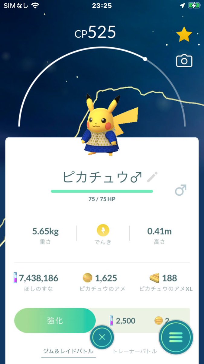 #クルタピカチュウおひろめ
無事GETすることが出来ました。
ありがとうございます⸜(*ˊᵕˋ*)⸝💕✨