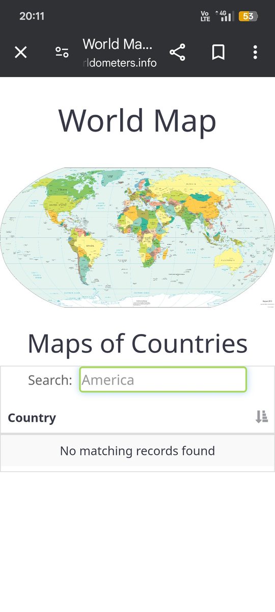 Haresh_odd's tweet photo. World map serching no map america https://t.co/eGkPqvlJvQ