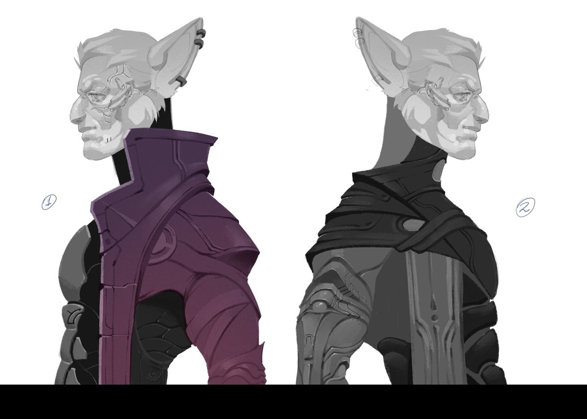 Hey dudes, brought some lor! 
The design of the character who met the Ancient. 🗿 

#originalcharacter #OCart #fantasycharacterartist #dndcommissionopen #conceptdesign #concept #fantasy