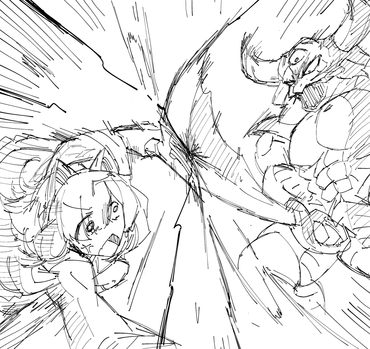デスモモイvsデスピサロの大デス獣決戦
#ブルアカ #ブルーアーカイブ 