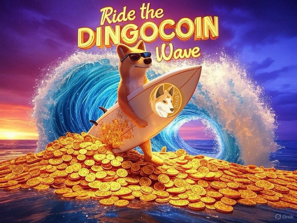 Team_Supper_'s tweet photo. Ride the #DINGOCOIN wave! $DINGO is taking over—fair-launched, merge-mined with giants, and unstoppable momentum. Join the #DingoPack as the $DINGO wave crashes through the crypto scene! 🌊🐾
#POW #Blockchain #CRYPTO #DingoToTheMOON 🚀🚀🚀 https://t.co/KLHI9ZquCX