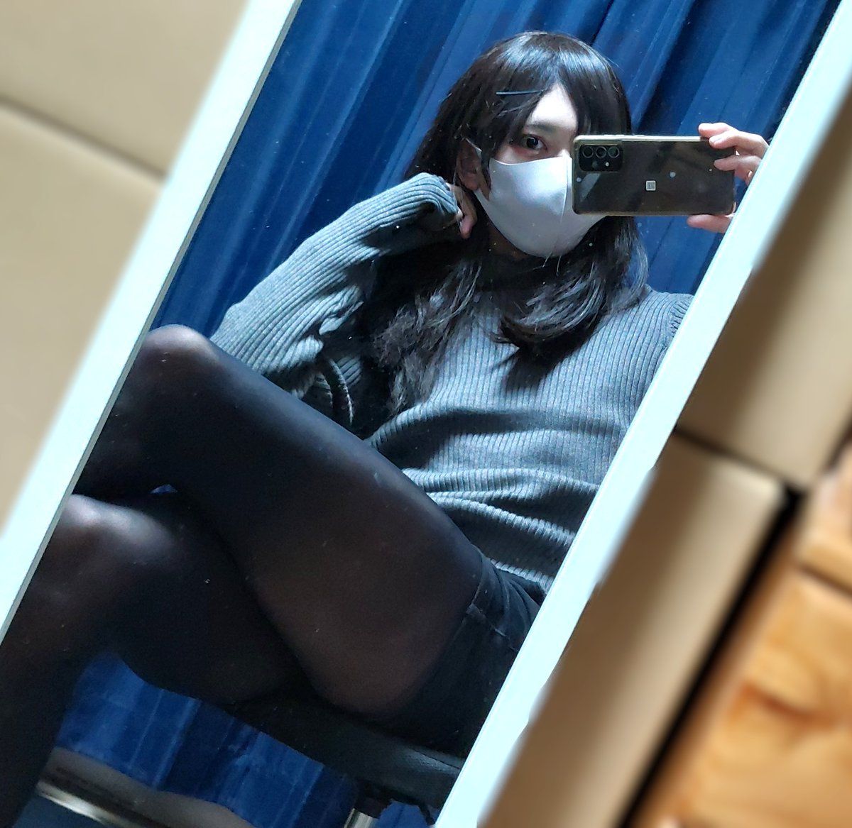 帽子とった差分
#女装男子