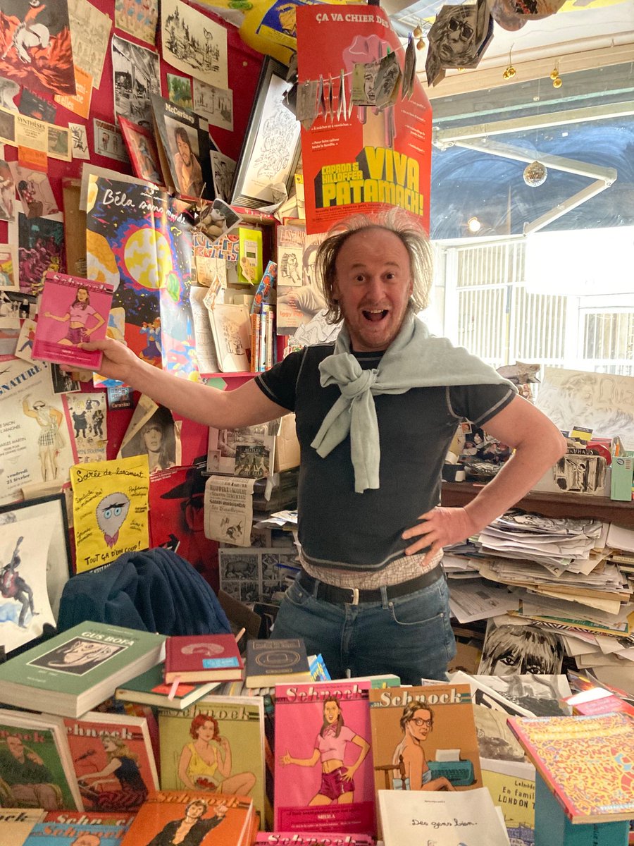 📚Le 54e numéro de la revue Schnock et les 53 précédents sont  tous disponibles chez Philippe Le Libraire📚
📍32 rue des Vinaigriers, Paris 10e
#sheila #revueschnock #philippelelibraire