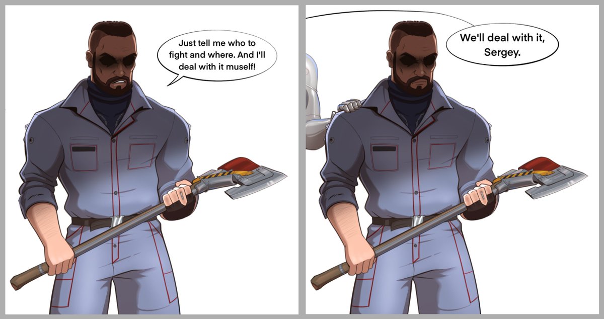 spaceMAXmarine's tweet image. #Atomic_heart #Twins 

Love this dialogue