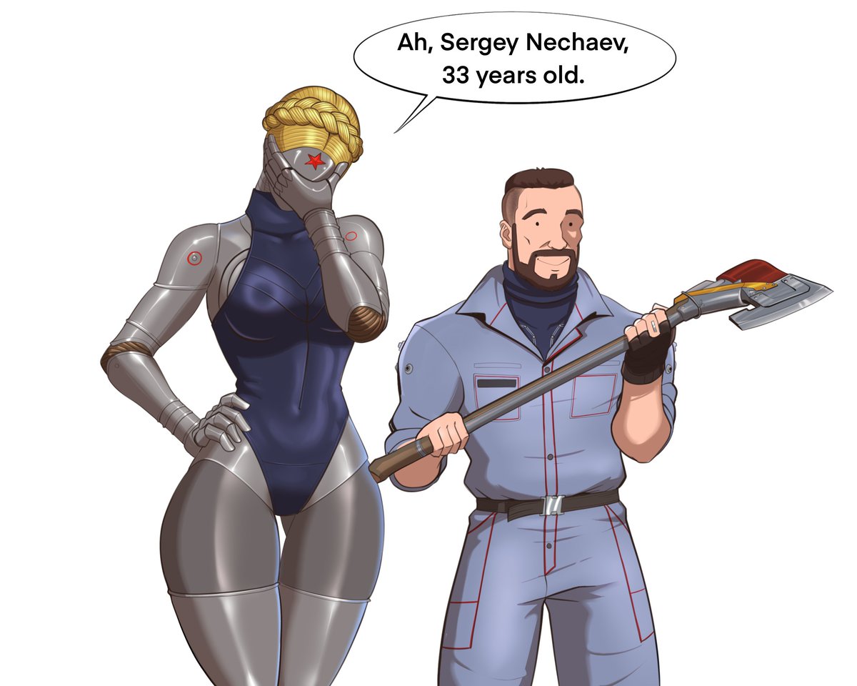 spaceMAXmarine's tweet image. #Atomic_heart #Twins 

Love this dialogue