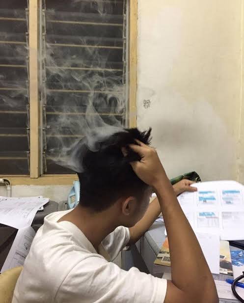 Keadaan kepala malam ini: