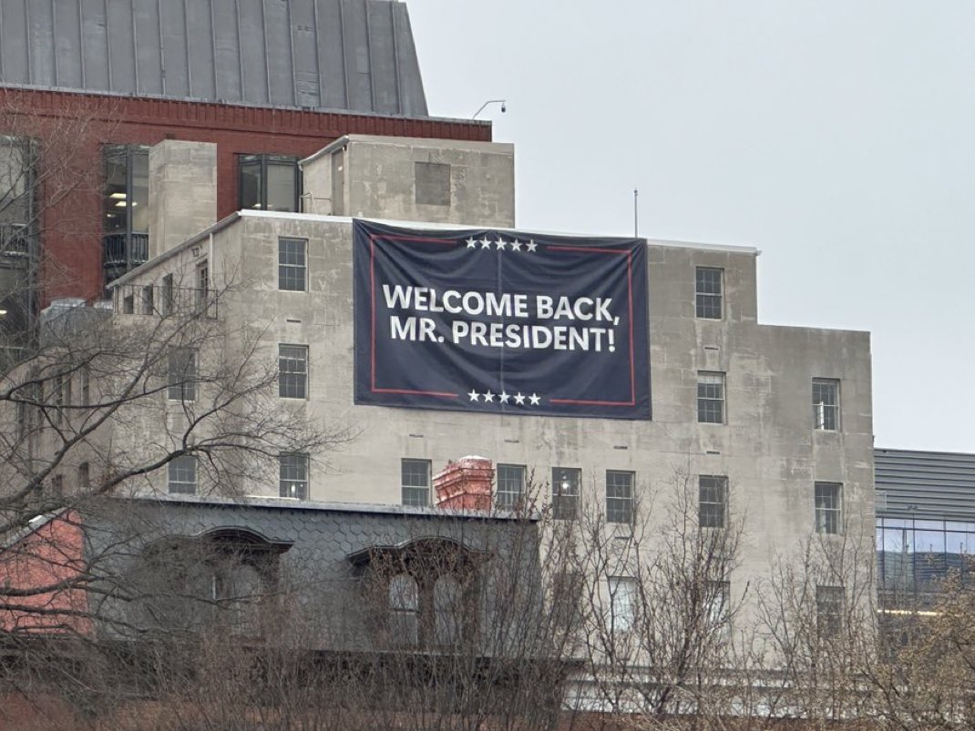 Spotted in DC right across from the White House

Less than 1 block from where the BLM street is being removed

We’re back

<a href="/JasonMiller/">Jason Miller</a>