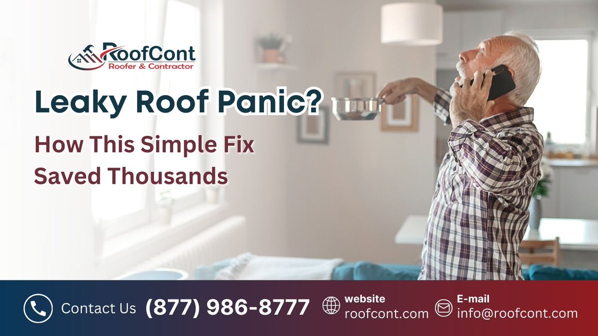 RoofCont's tweet image. 🌧 Leaky Roof Panic? It Might Not Be Your Roof! 🚨🏠
🔗 roofcont.com
 🔹 #HomeRepairs #LeakyRoof #GutterMaintenance #HomeCare #SaveYourRoof #GutterProtection #RoofingExperts