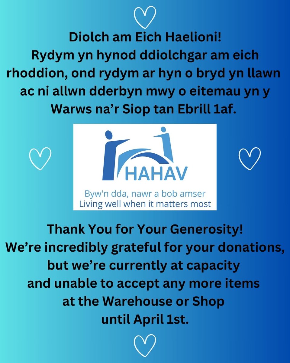 HAHAV Hospice at Home Ceredigion tweet media