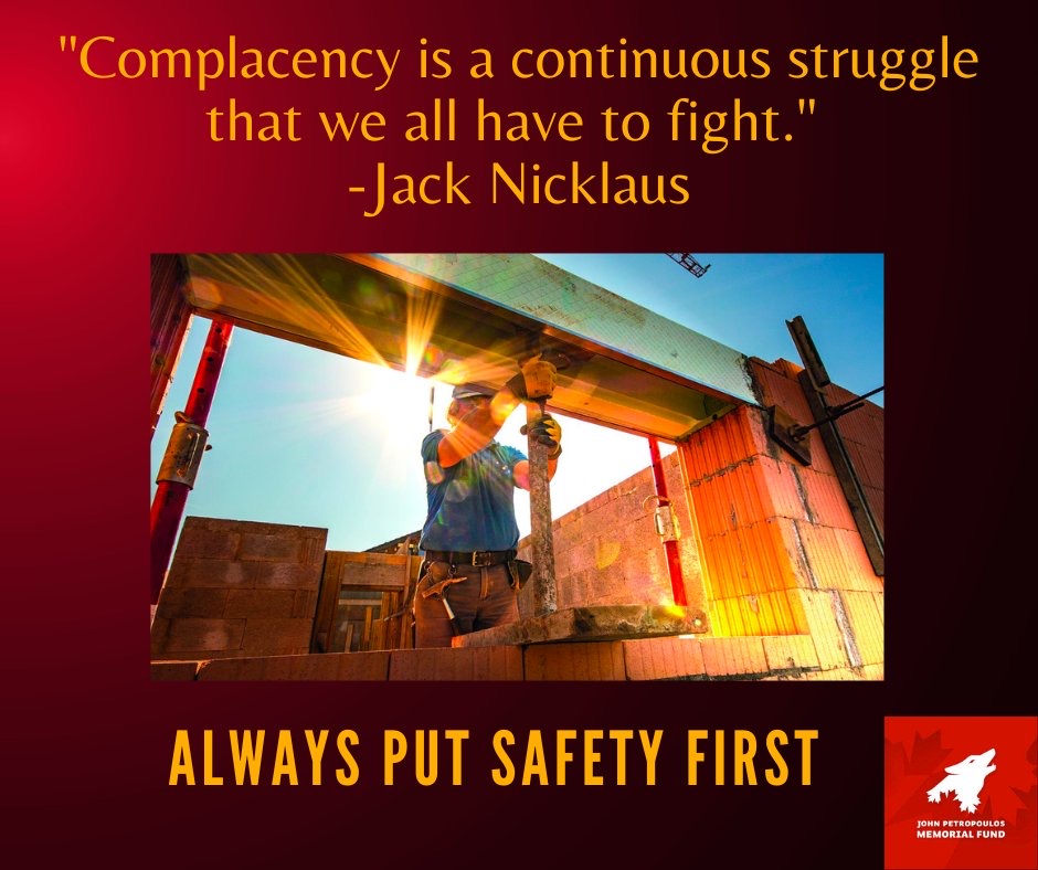 Complacency And Safety Quotes