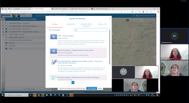[#Webinaire #VendrediEnVeuxTuEnData] Près de 4️⃣5️⃣ participants au dernier webinaire PIGMA Vendredi en veux-tu en data sur les données santé🙏 Charlotte TAUZIN <a href="/ARS_NAquit/">ARS Nouvelle-Aquitaine</a>  et à l'ensemble de l'équipe PIGMA et des participants 👉 Pour revoir le webinaire : youtu.be/03pmAY4UdJ8?fe…