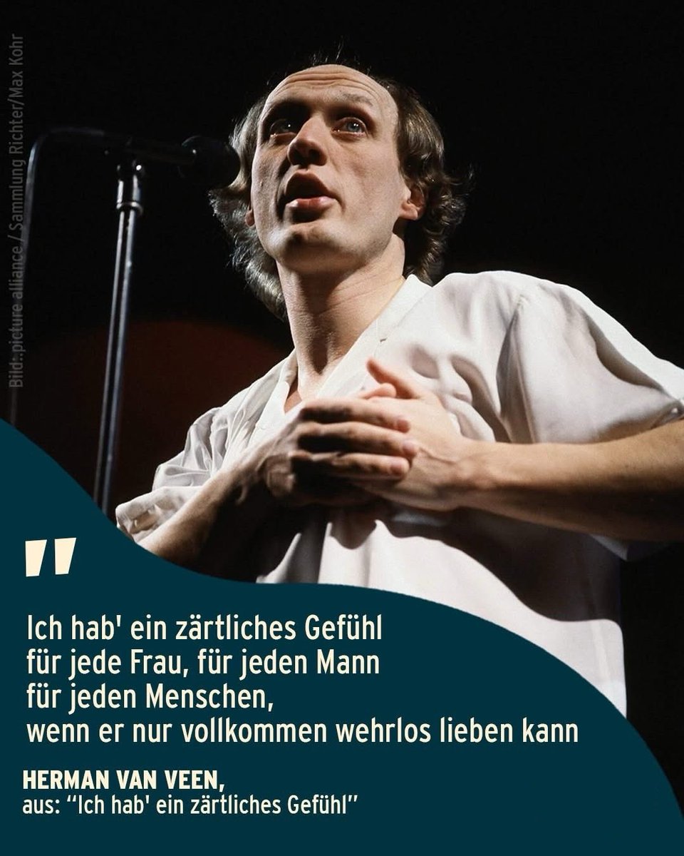 Heute wird er 80 – und gibt immer noch Konzerte. Der Niederländer Herman van Veen ist Sänger, Musiker, Schriftsteller, Schauspieler und der geistige Vater einer (Zeichentrick) Ente namens Alfred Jodocus Kwak. Seine künstlerische und humanitäre Arbeit wurde vielfach ausgezeichnet.