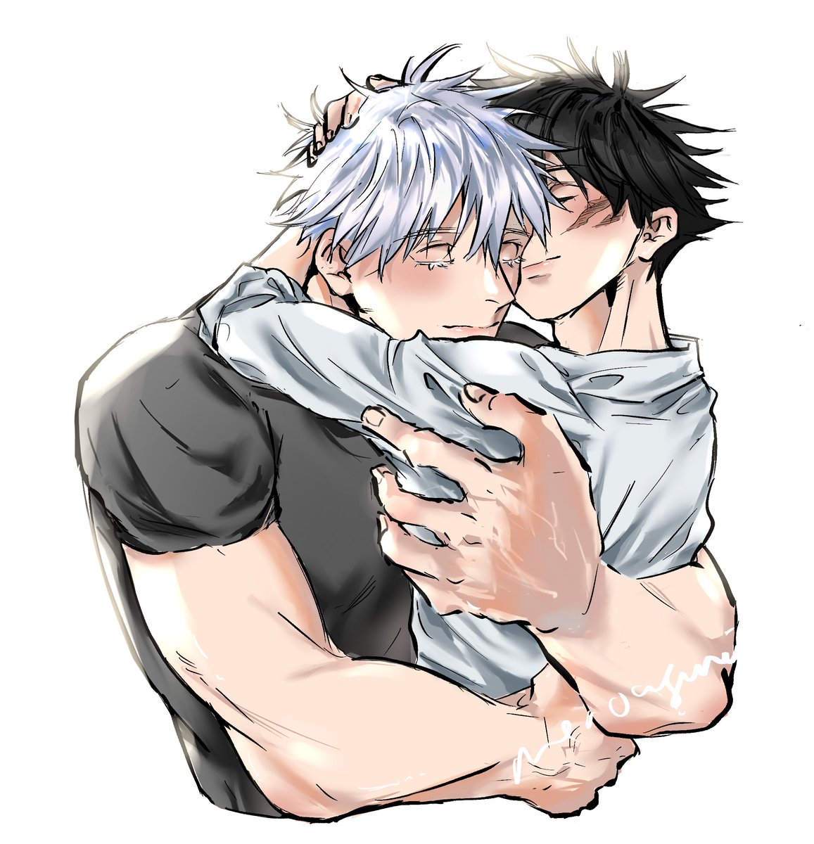 meoowgumii's tweet photo. gofushi doodle in honor of my birthday and White Day 🥰 #五伏 https://t.co/92IVXJxM88