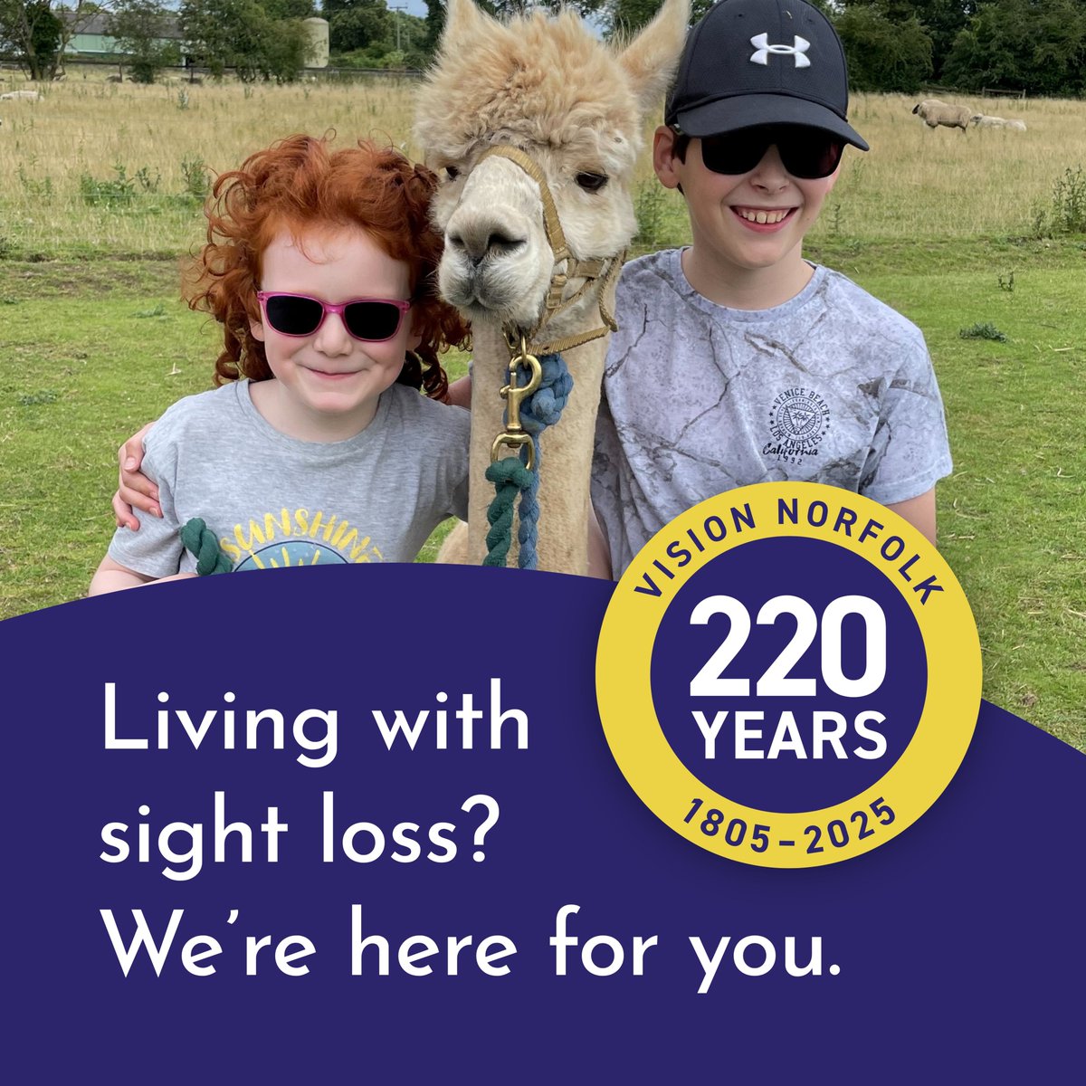 Vision Norfolk (@visionnorfolk) on Twitter photo We’ve been supporting people through sight loss since 1805. If you’re in Norfolk and living with vision impairment, we’re here for you too – call us on 01603 573000 or email office@visionnorfolk.org.uk
Find out more visionnorfolk.org.uk/supporting-you
#VisionNorfolk #SightLoss #220Years We’ve been supporting people through sight loss since 1805. If you’re in Norfolk and living with vision impairment, we’re here for you too – call us on 01603 573000 or email office@visionnorfolk.org.uk
Find out more visionnorfolk.org.uk/supporting-you
#VisionNorfolk #SightLoss #220Years
