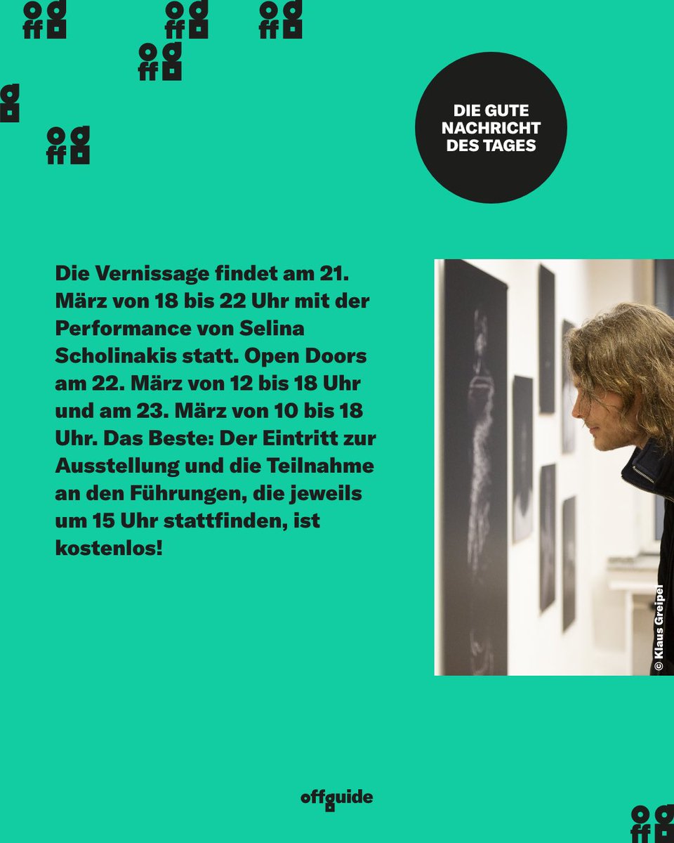 offguide's tweet image. Bei der Degree Show in der HBK Essen könnt ihr Abschlussarbeiten aus Kunst und Design auf ganz neue Art und Weise kennenlernen. Die Vernissage findet am 21. März von 18 bis 22 Uhr mit der Performance »Knistern« von Selina Scholinakis statt.
#hbkessen #ausstellung #offguide