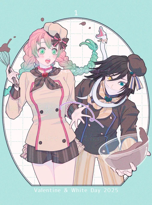ふたりはいつまでも3 エアスケブ0 #おばみつ 