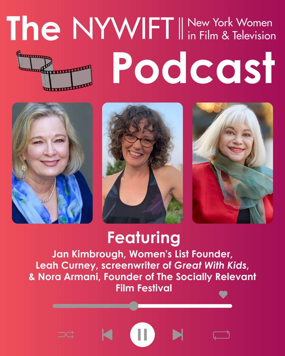 Jean Criss (@jean_criss) on Twitter photo Weāre kicking off International Womenās Month on <a href="/NYWIFT/">NY Women in Film & TV</a> Podcast! Jan Kimbrough & Leah Curney share how The Womenās List is changing the game for overlooked writers/ filmmakers. Donāt miss this episode celebrating women changing the media industry!
Link bit.ly/41UQB2M Weāre kicking off International Womenās Month on <a href="/NYWIFT/">NY Women in Film & TV</a> Podcast! Jan Kimbrough & Leah Curney share how The Womenās List is changing the game for overlooked writers/ filmmakers. Donāt miss this episode celebrating women changing the media industry!
Link bit.ly/41UQB2M