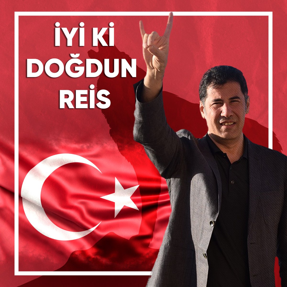 @MGazete1283 #BozkurtlarDiriliyor #OAnGeliyor Ad günün kutlu olsun Reis 🇹🇷🤘🇹🇷