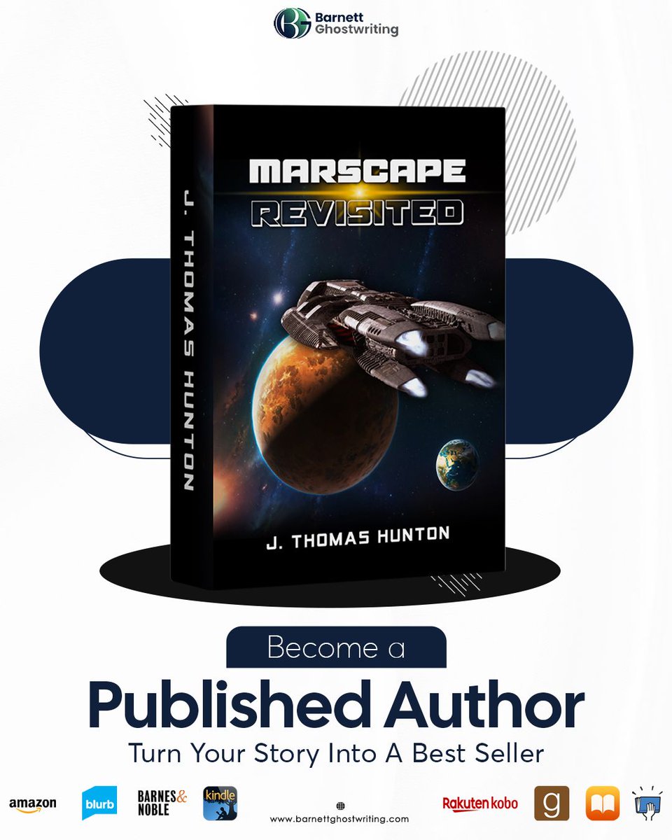 BarnettGhostwr's tweet image. Ready to see your story become a bestseller? Let Barnett Ghostwriting help you become a published author! Contact us today for a free consultation.
Visit us now! 
barnettghostwriting.com

#BarnettGhostwriting #professionalghostwriting #ghostwritingagency  #publishing #bestseller