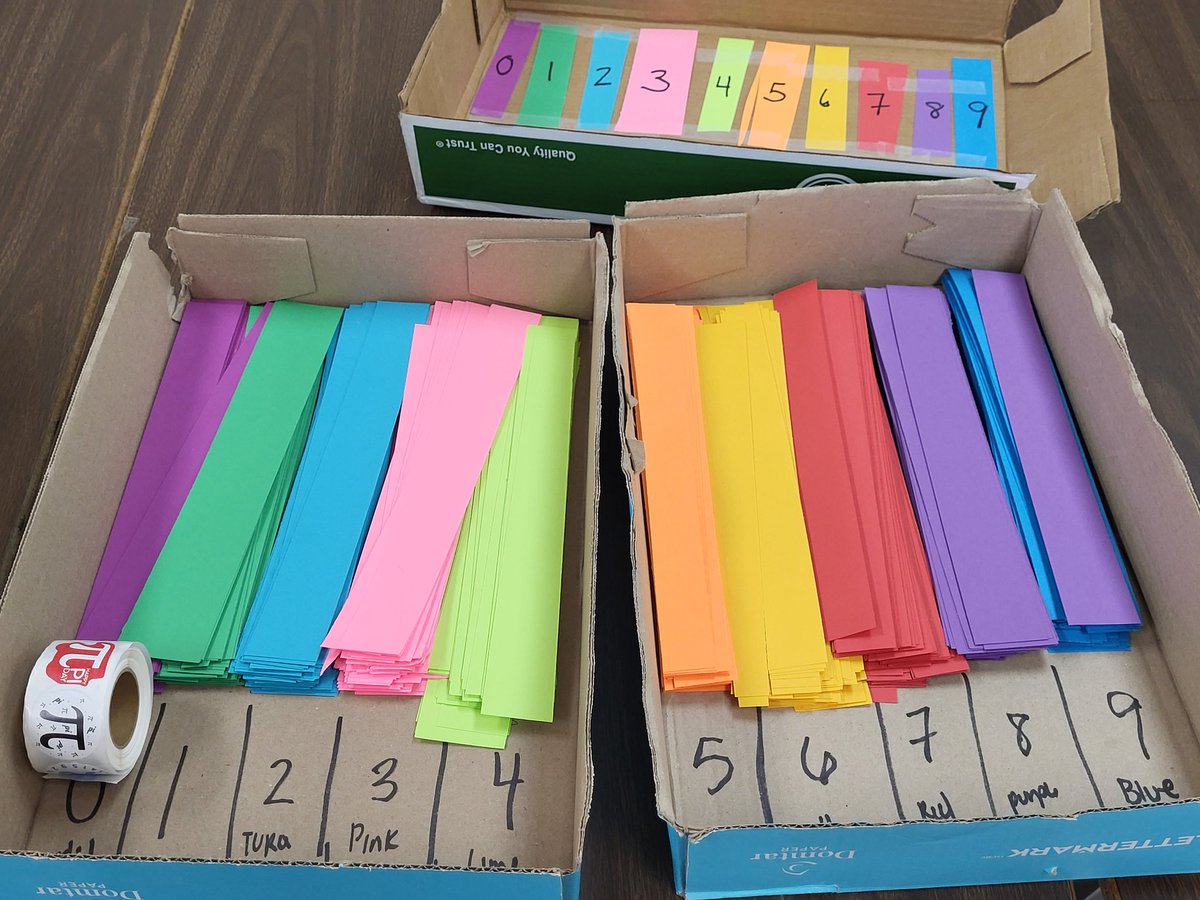 SSislerFCPSmath's tweet image. Pi Day festivities sponsored by National Math Honor Society, including a chain representing all the digits of Pi being built by UHS students. So fun!! @_derise #fcpssecmath