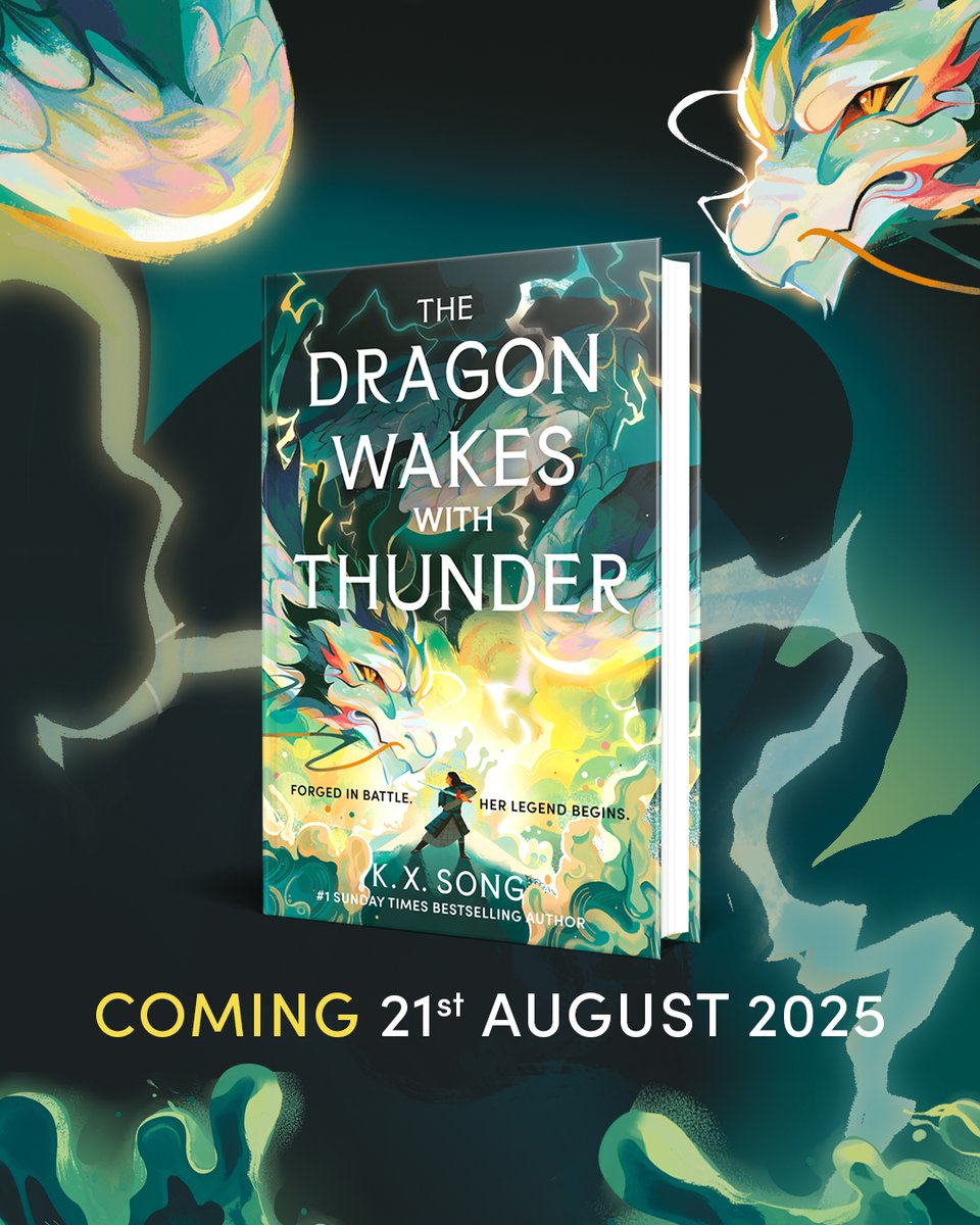 Hodderscape (@hodderscape) on Twitter photo 🐲COVER REVEAL🐲
We are thrilled to reveal the cover for the explosive sequel to the #1 Sunday Times bestselling fantasy THE NIGHT ENDS WITH FIRE by <a href="/ksongwrites/">k. x. song | 宋 晶 瑩</a>, THE DRAGON WAKES WITH THUNDER 💥
Find out more and pre-order now: brnw.ch/21wRkyS 🐲COVER REVEAL🐲
We are thrilled to reveal the cover for the explosive sequel to the #1 Sunday Times bestselling fantasy THE NIGHT ENDS WITH FIRE by <a href="/ksongwrites/">k. x. song | 宋 晶 瑩</a>, THE DRAGON WAKES WITH THUNDER 💥
Find out more and pre-order now: brnw.ch/21wRkyS