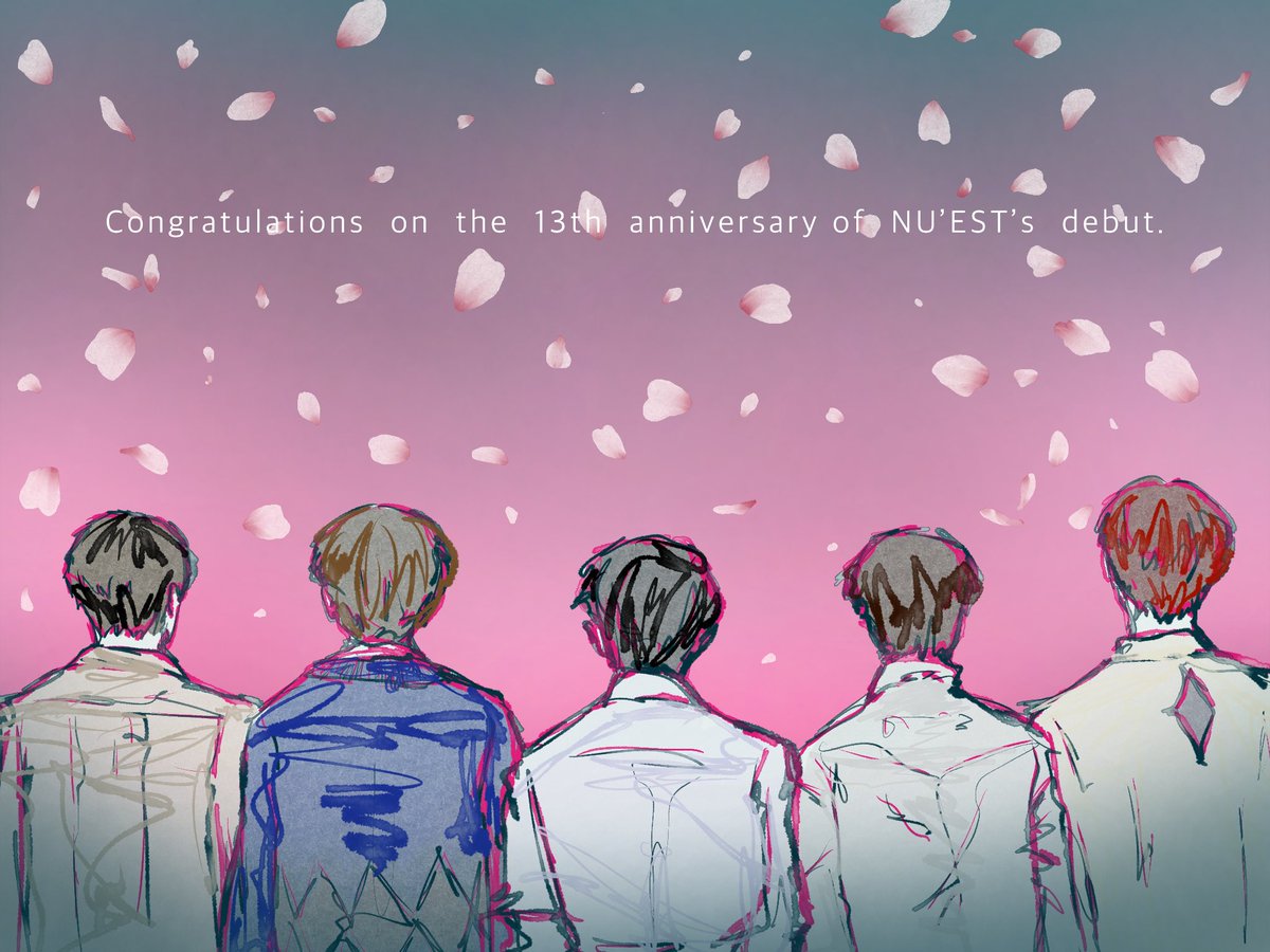 다시 만날 봄을 언제까지고 기다릴게

#뉴이스트_데뷔13주년_축하해
#NUEST_13TH_ANNIVERSARY
#뉴이스트 #NUEST