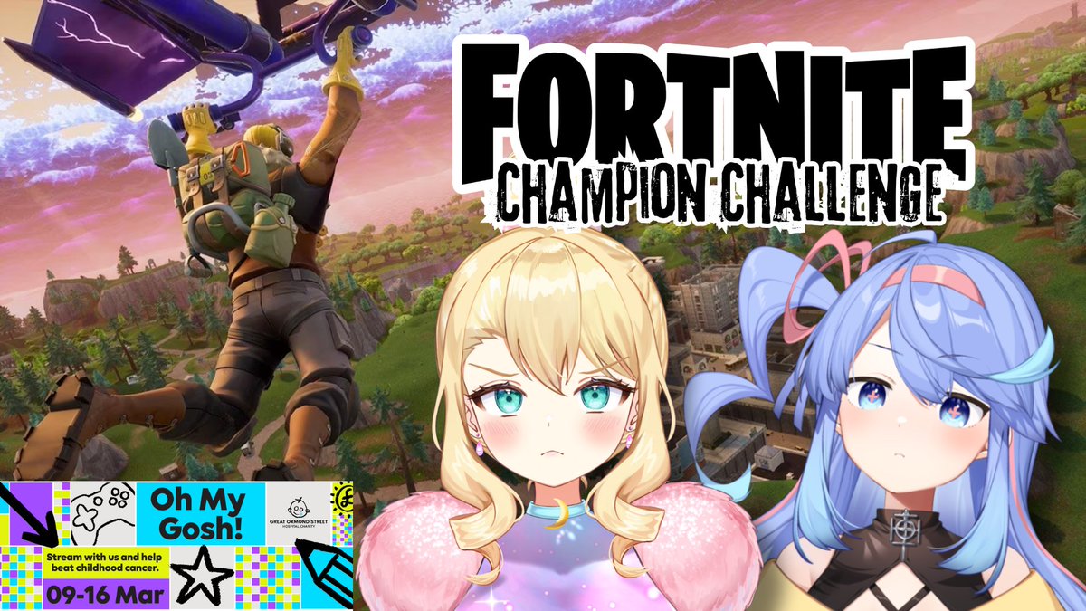 Milky Queen 3/31卒業 (@milkyqueen_idol) on Twitter photo 🥇NEXT STREAM🥇
Next charity week challenge for <a href="/StreamForGOSH/">Stream For GOSH</a> will be trying to get Fortnite champion together with Fortnite extraordinaire <a href="/KanraDeity/">甘楽デイティー🪬🩵 Kanra Deity</a> 💙💛
09:00 JST/17:00 PDT/00:00 GMT 🥇NEXT STREAM🥇
Next charity week challenge for <a href="/StreamForGOSH/">Stream For GOSH</a> will be trying to get Fortnite champion together with Fortnite extraordinaire <a href="/KanraDeity/">甘楽デイティー🪬🩵 Kanra Deity</a> 💙💛
09:00 JST/17:00 PDT/00:00 GMT