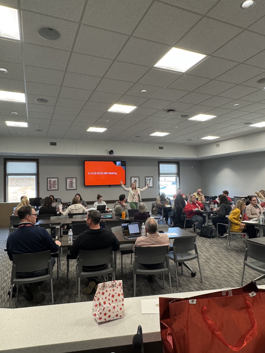 Curriculum Director Michelle Paul reinforcing our mission and core values! ⁦<a href="/swartz_creek/">Swartz Creek Schools</a>⁩ ⁦<a href="/RodneyHetherton/">Rodney Hetherton</a>⁩