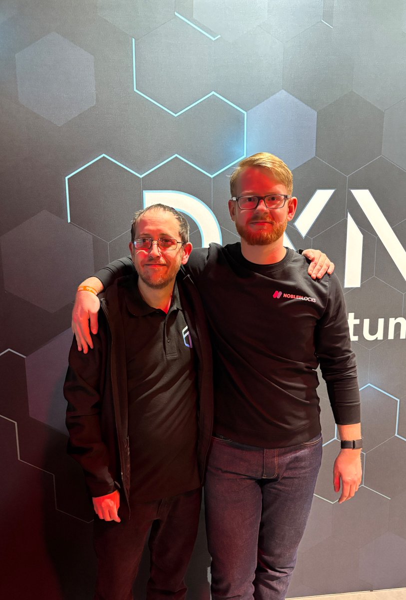 Just had an interesting conversation with <a href="/y3tiCrypto/">Y3TI</a> from <a href="/dynexcoin/">Dynex</a> about ways that we can collaborate. 

There is a lot there 👀…