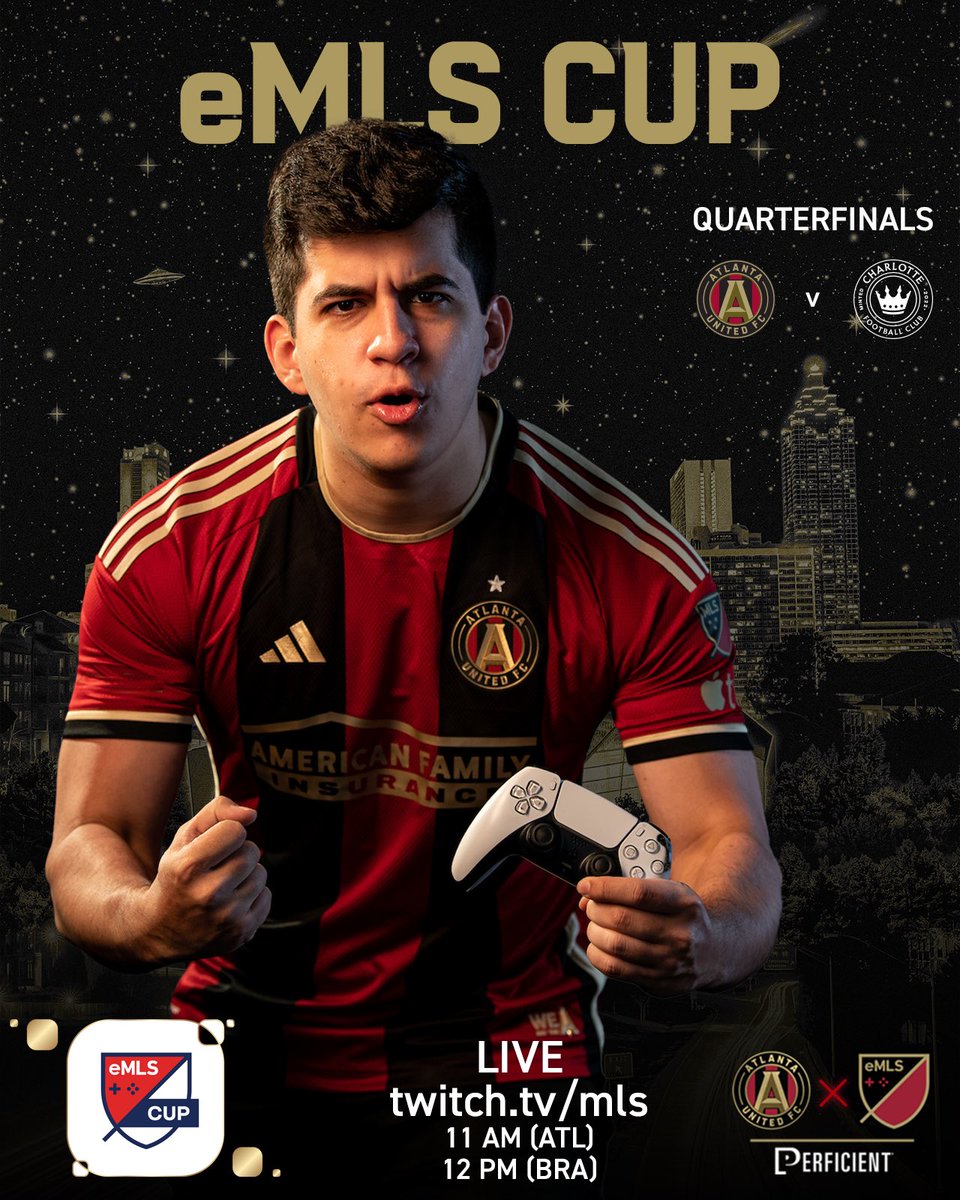 ATL UTD Gaming (@atlutdgaming) on Twitter photo LETโS GO!!!
The <a href="/eMLS/">๐ฎ Major League Soccer | #eMLS</a> Cup starts NOW. Tune in to Twitch.tv/mls LETโS GO!!!
The <a href="/eMLS/">๐ฎ Major League Soccer | #eMLS</a> Cup starts NOW. Tune in to Twitch.tv/mls