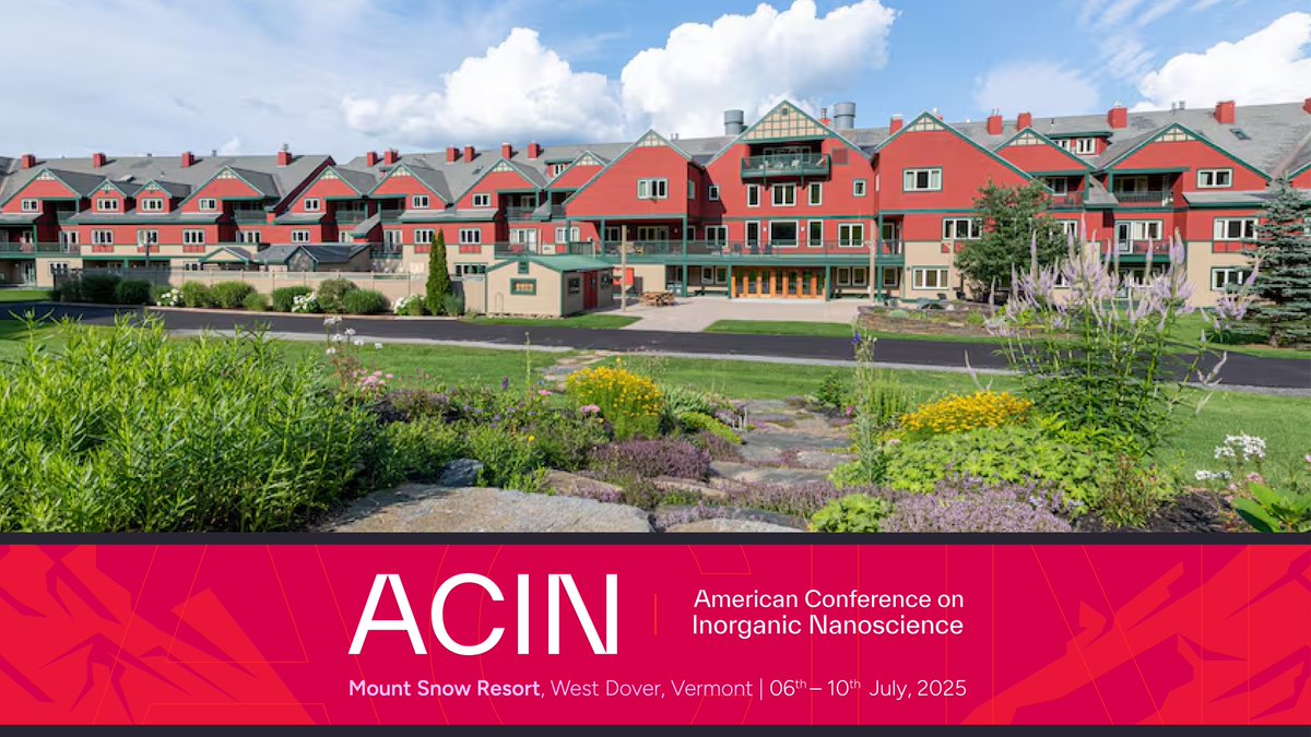🔴Join us at the American Conference on Inorganic Nanoscience #ACIN to explore advances in inorganic nanomaterials including quantum dots, metals, catalysts and research in synthesis, characterization, and applications

📆6th-10th July 2025
📍Dover,USA

🔗acin.scitoevents.com