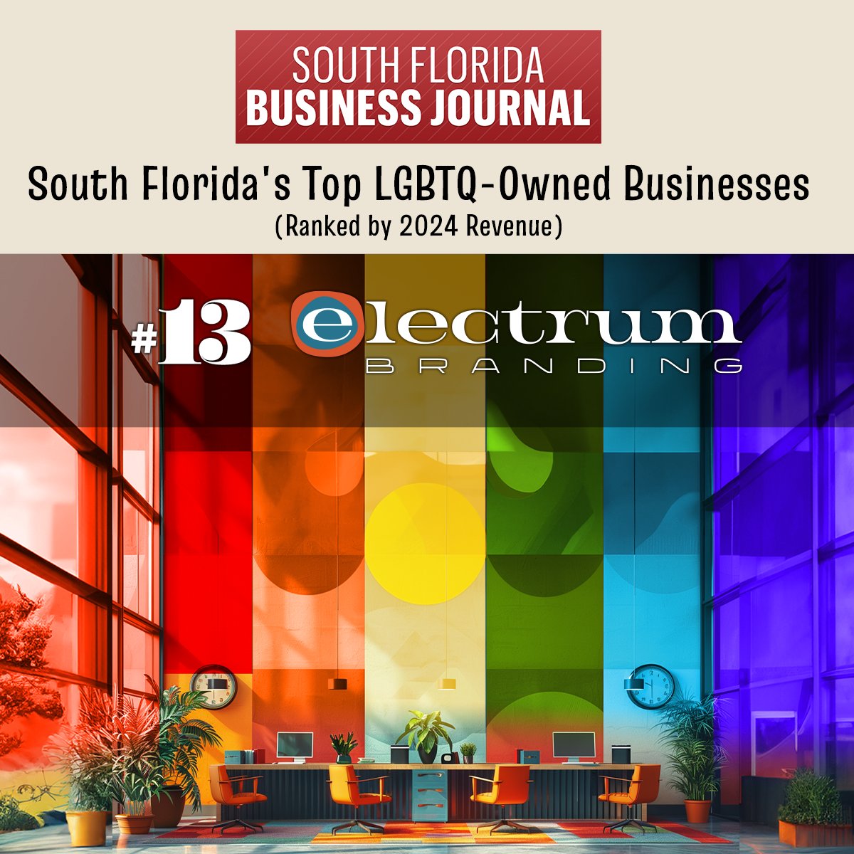 ElectrumBrand's tweet photo. We did it again! Very PROUD to be included in the @SFBJNews list of Top LGBTQ-Owned Businesses.  As always, thank you to all our loyal clients, trusted vendors, and enthusiastic referral sources. #LGBTQOwned #TopBusiness https://t.co/o3vQDQgrkN