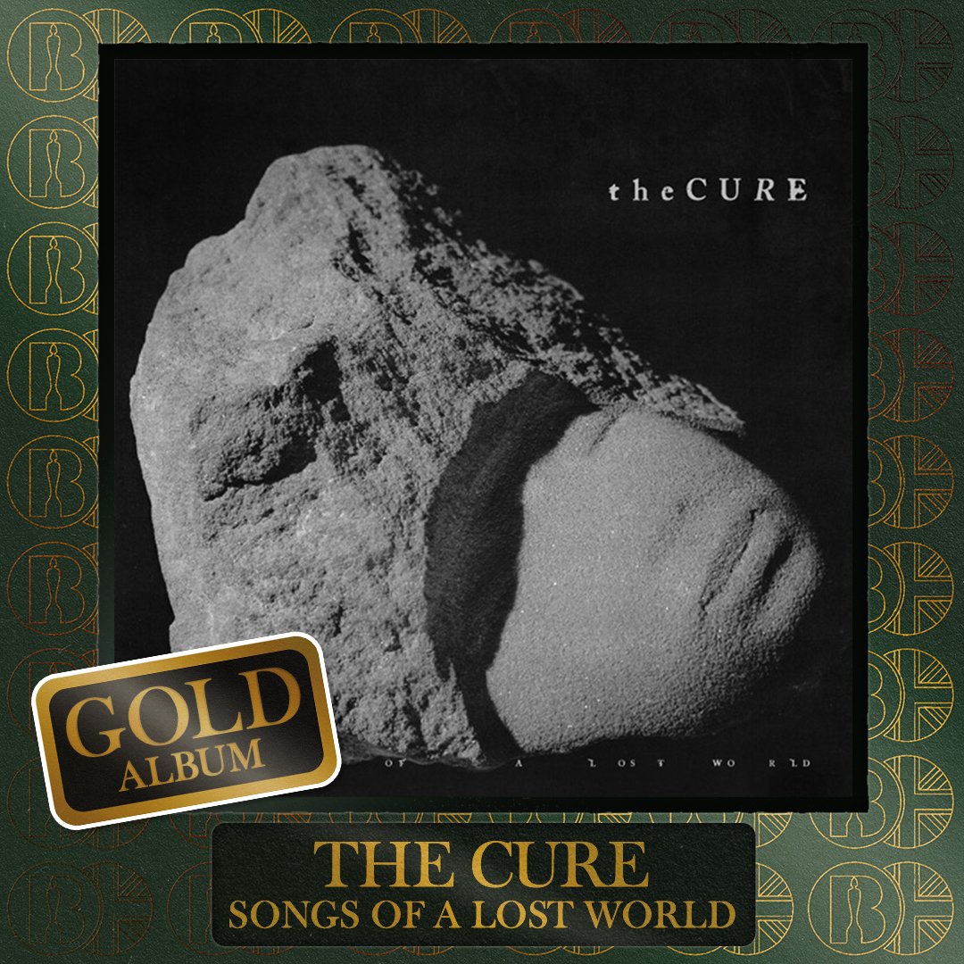 BRITs's tweet photo. 'Songs of a Lost World', the album by @thecure, is now #BRITcertified Gold https://t.co/Ie6fhRhSqG