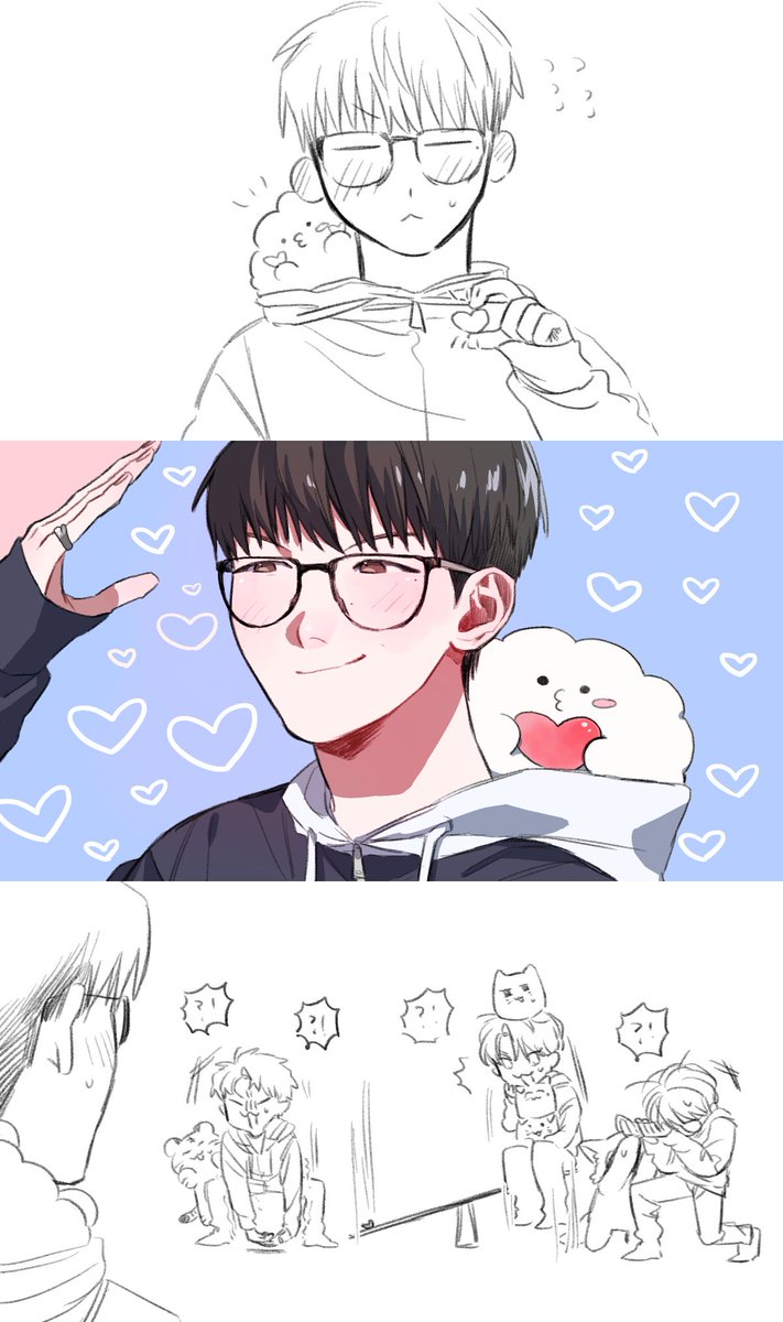 kattenchu's tweet photo. 🩷🩵 https://t.co/1E6Trmgdky