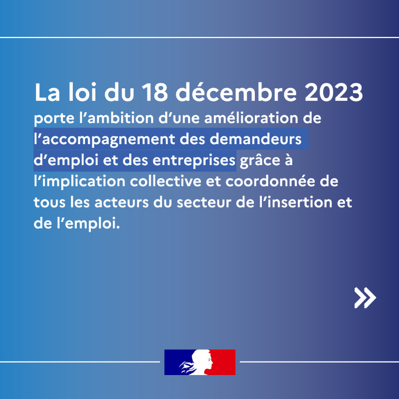 Travail_Gouv's tweet photo. Loi Plein Emploi | La loi pour le plein Emploi propose un accompagnement renforcé pour les demandeurs d'emploi en proposant un parcours usager vers l'emploi plus rapide et efficace. Elle prévoit aussi un accompagnement mieux pensé à destination des entreprises. 🤝
@FranceTravail