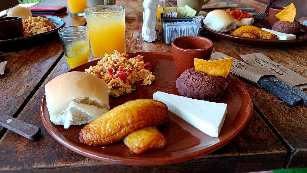 Desayuno típico Salvadoreño 🇸🇻