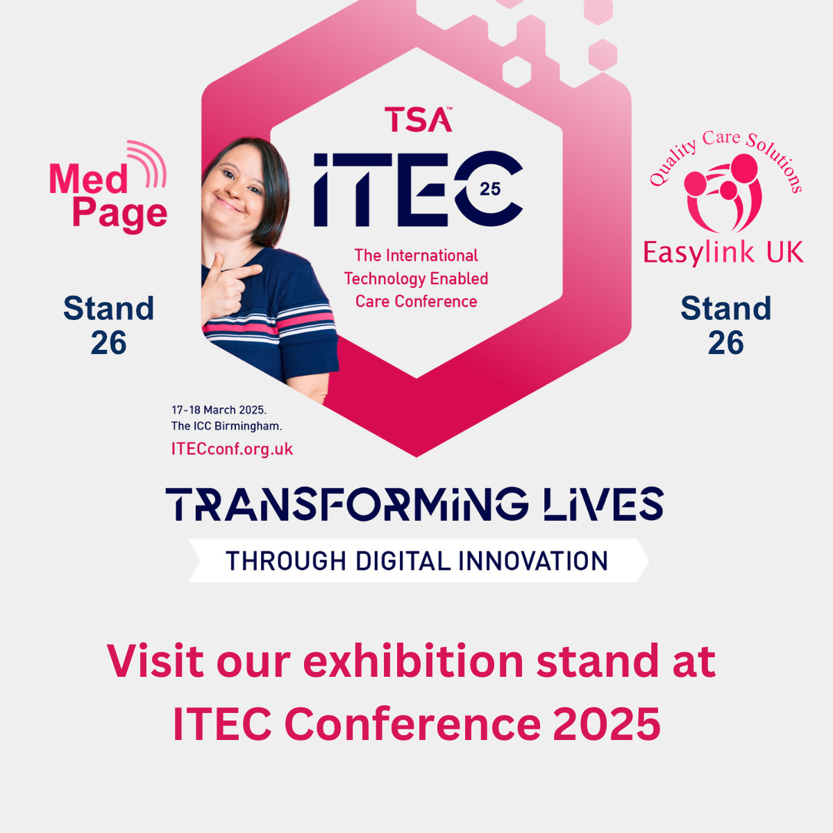 Buzzing for the start of #ITEC2025 A word of warning! There will be a gentleman from North of the border on our stand in full traditional Scottish attire. Medpage are amongst the longest standing suppliers of #AssistiveTechnology in the UK. Visit our stand No. 26