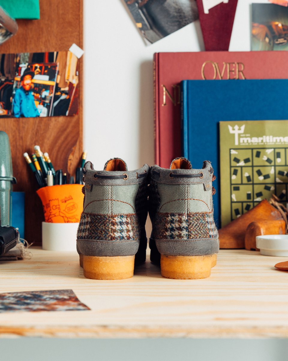 The Bodega x Clarks Patchwork Wallabee 3.0 “Northeast Corridor” releases Thursday, 3/27 ($170 - Sizes: 5-15M) • Available online at bdgastore.com and clarks.com at 12pm EST on a first come, first serves basis. bdgastore.com/blogs/blogdega