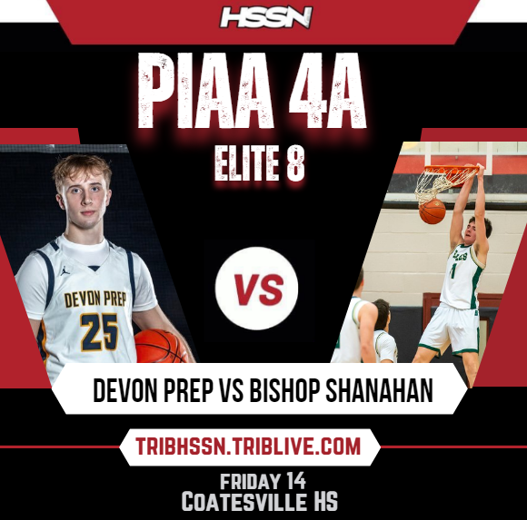 TribLive_HSSN (@trib_live) on Twitter photo ๐ PIAA Playoff
Devon Prep vs Bishop Shanahan
๐บ Stream Live: bit.ly/40VSJKfr
๐ |Friday
๐| 8p.
<a href="/BSHS_Eagles_BBB/">Bishop Shanahan Boys Basketball</a> <a href="/DevonPrepBBall/">Devon Prep ๐๐๐</a> <a href="/BSHS_Eagles_FB/">Bishop Shanahan Football</a> <a href="/Bishop_Shanahan/">Bishop Shanahan H.S.</a> <a href="/athletics_devon/">Devon Prep Athletics</a> <a href="/DevonAthletics/">Devon Hendricks</a> <a href="/DEVONPREP/">DEVON PREP</a> <a href="/CoachJohnDoc/">John Dougherty</a> <a href="/NeuhausTyler/">Tyler Neuhaus</a> <a href="/SamConte25/">Sam Conte</a> <a href="/JoePolte1/">Joe CONLON</a> <a href="/reece_craft/">Reece Craft</a> ๐ PIAA Playoff
Devon Prep vs Bishop Shanahan
๐บ Stream Live: bit.ly/40VSJKfr
๐ |Friday
๐| 8p.
<a href="/BSHS_Eagles_BBB/">Bishop Shanahan Boys Basketball</a> <a href="/DevonPrepBBall/">Devon Prep ๐๐๐</a> <a href="/BSHS_Eagles_FB/">Bishop Shanahan Football</a> <a href="/Bishop_Shanahan/">Bishop Shanahan H.S.</a> <a href="/athletics_devon/">Devon Prep Athletics</a> <a href="/DevonAthletics/">Devon Hendricks</a> <a href="/DEVONPREP/">DEVON PREP</a> <a href="/CoachJohnDoc/">John Dougherty</a> <a href="/NeuhausTyler/">Tyler Neuhaus</a> <a href="/SamConte25/">Sam Conte</a> <a href="/JoePolte1/">Joe CONLON</a> <a href="/reece_craft/">Reece Craft</a>
