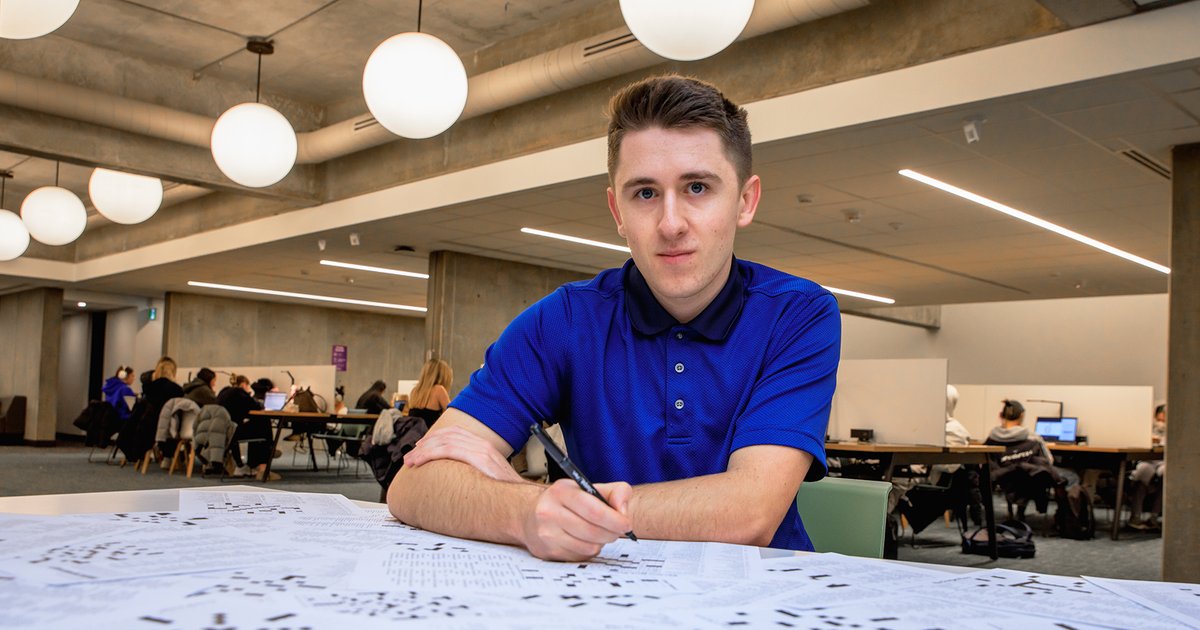 Western Engineering student Jeffrey Martinovic’s problem-solving skills go beyond the lab—earning multiple spots in The New York Times with his crosswords! 🧩📰 
news.westernu.ca/2025/03/wester…
#WesternUEng #WesternU