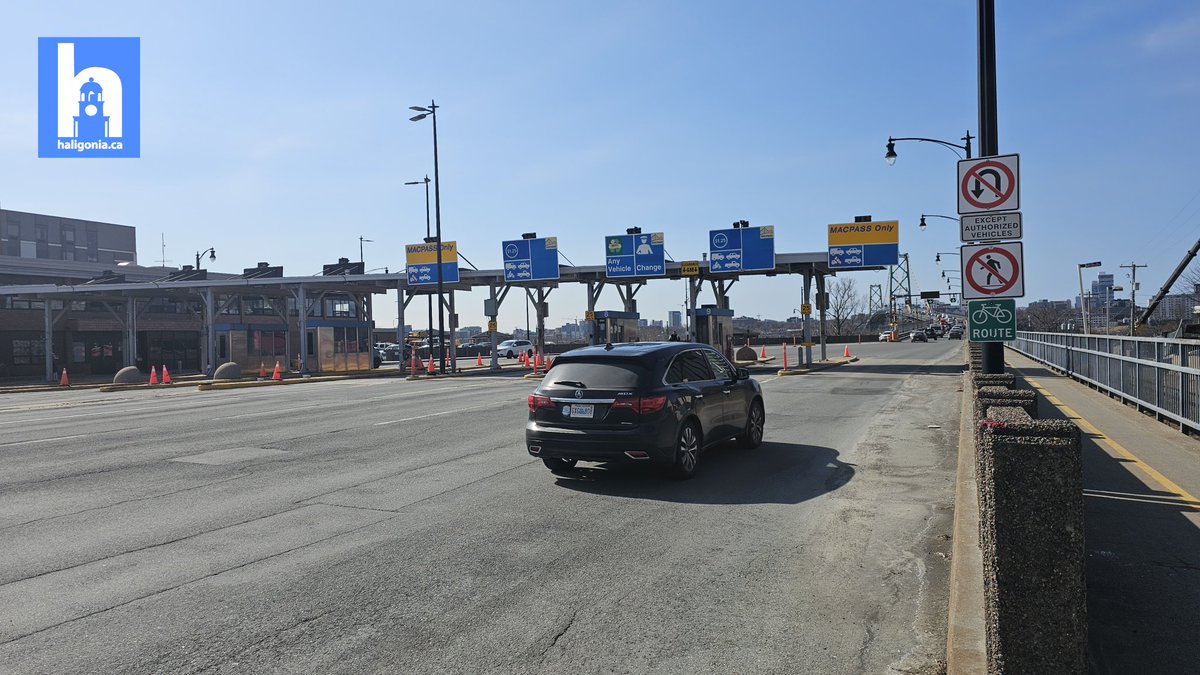 Macdonald toll collectors and gates are gone 💸