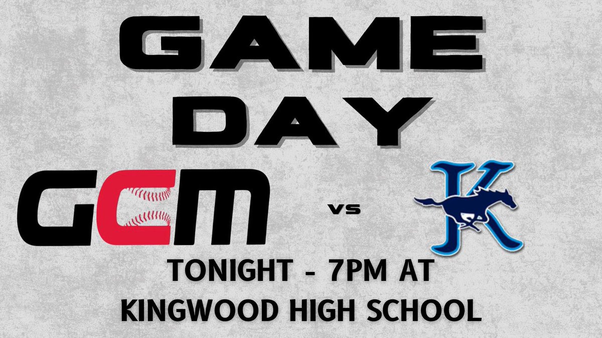 🚨GAMEDAY🚨
Come on out to Kingwood HS to support our boys as we look to bounce back and split the district opening series!!!