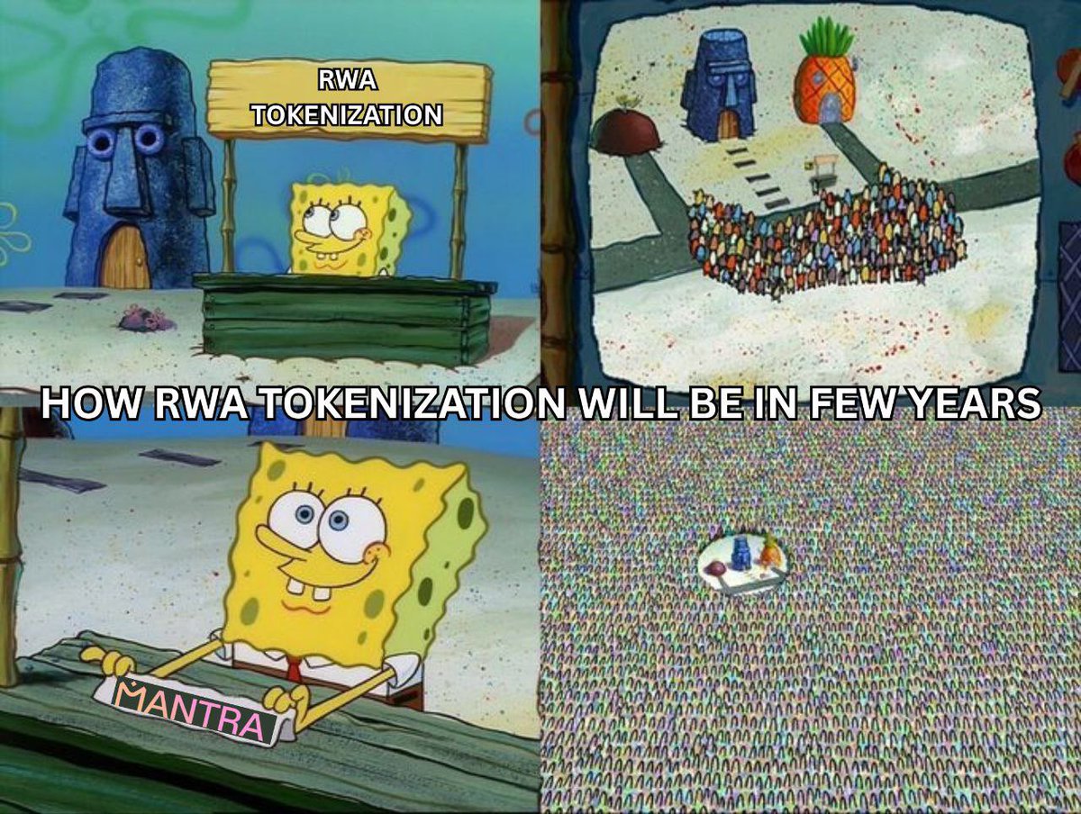 OM_SWEET_HOME's tweet photo. Everyone wants in on RWA, but most L1s aren’t ready

❌Can’t integrate financial institutions
❌Lack of regulatory approvals

Now look at @MANTRA_Chain:
✅Onchain compliance
✅Optimized for RWA tokenization
✅Dubai VASP-approved

Not all L1s are built the same. https://t.co/zHsH9ctOBk