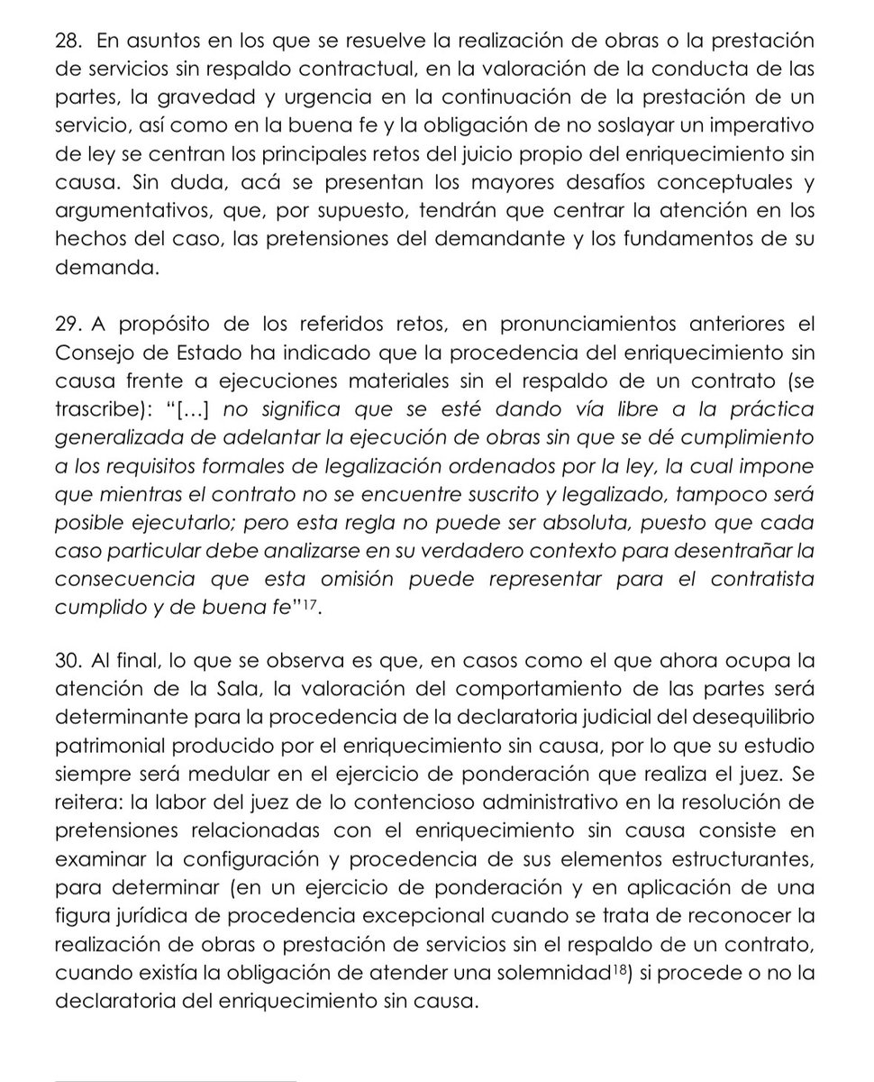 CarlosABallest4's tweet photo. Enhorabuena, el CE matiza la famosa SU-2012, sobre la procedencia excepcional de la “actio in rem verso” como corrección del enriquecimiento sin causa. Queda claro, los tres supuestos de procedencia no son taxativos, pueden presentarse otras excepciones/Se reivindica la buena fe https://t.co/XVSHfvpAAn