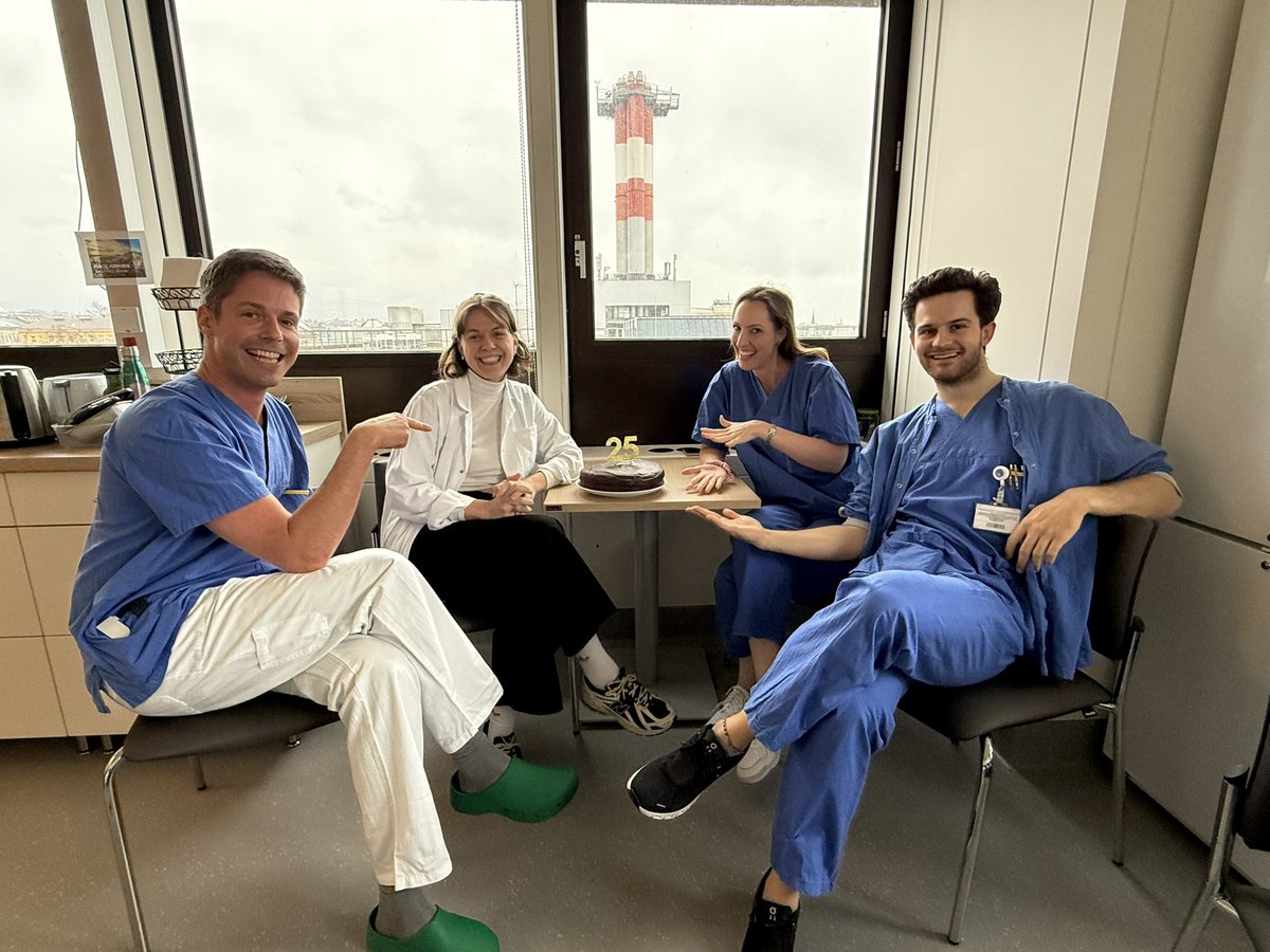 Mattias Mandorfer (@mattiasmandorf1) on Twitter photo Have you ever screened 25 patients for a single trial and randomized nearly as many?
Vienna Hepatic Hemodynamic Lab advancing drug development for portal hypertension. Eager to see results ...
#LiverTwitter <a href="/BavenoCoop/">The Baveno Cooperation: an EASL Consortium</a> Have you ever screened 25 patients for a single trial and randomized nearly as many?
Vienna Hepatic Hemodynamic Lab advancing drug development for portal hypertension. Eager to see results ...
#LiverTwitter <a href="/BavenoCoop/">The Baveno Cooperation: an EASL Consortium</a>