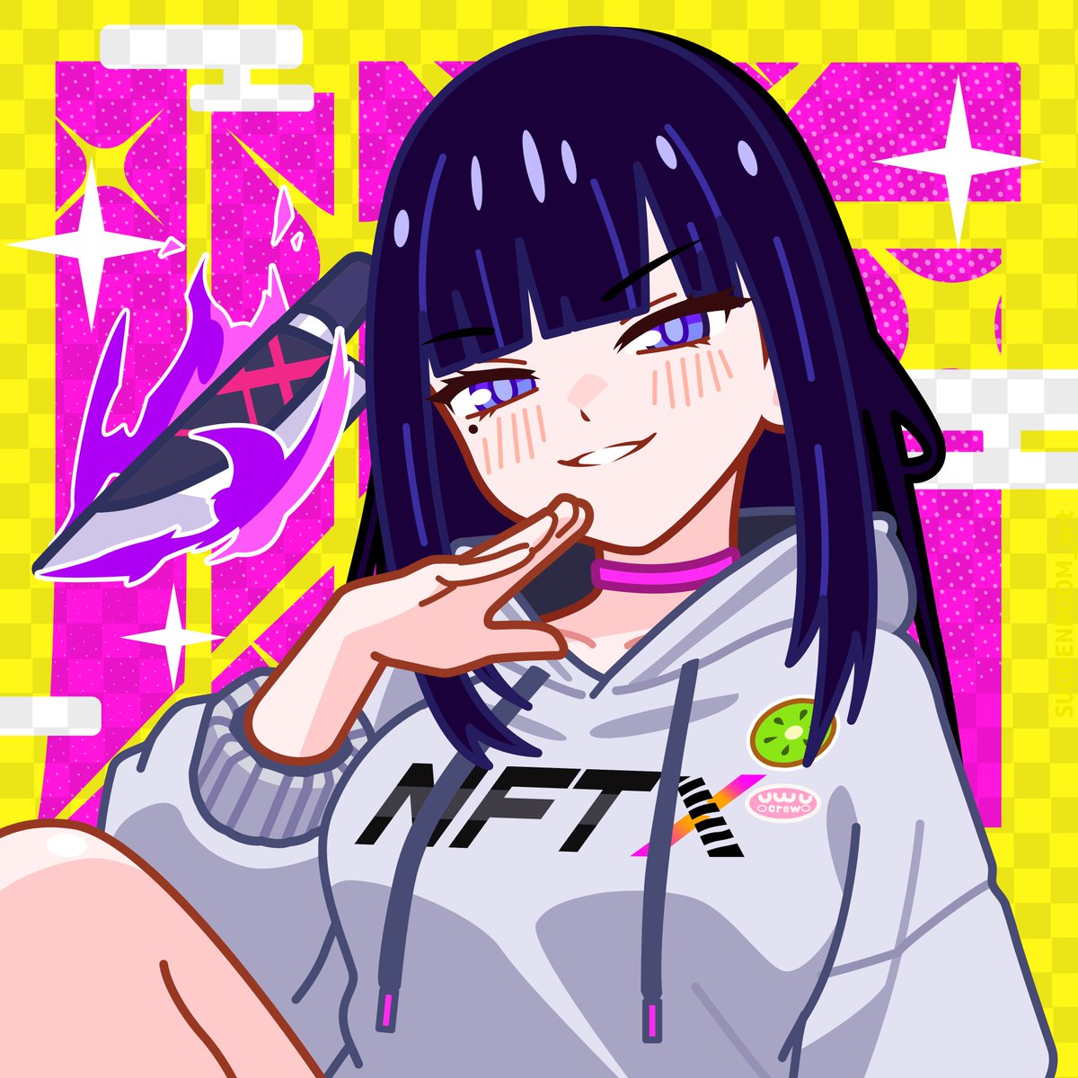 ⭐️ Commission completed ⭐️

I had the pleasure of working for Kiwi (<a href="/0xKiwi_/">kiwi.eth uwu</a>) and his famous PFP from <a href="/killergfnft/">KILLER GF</a>! 😊

Thank you so much for this opportunity!!! ✨