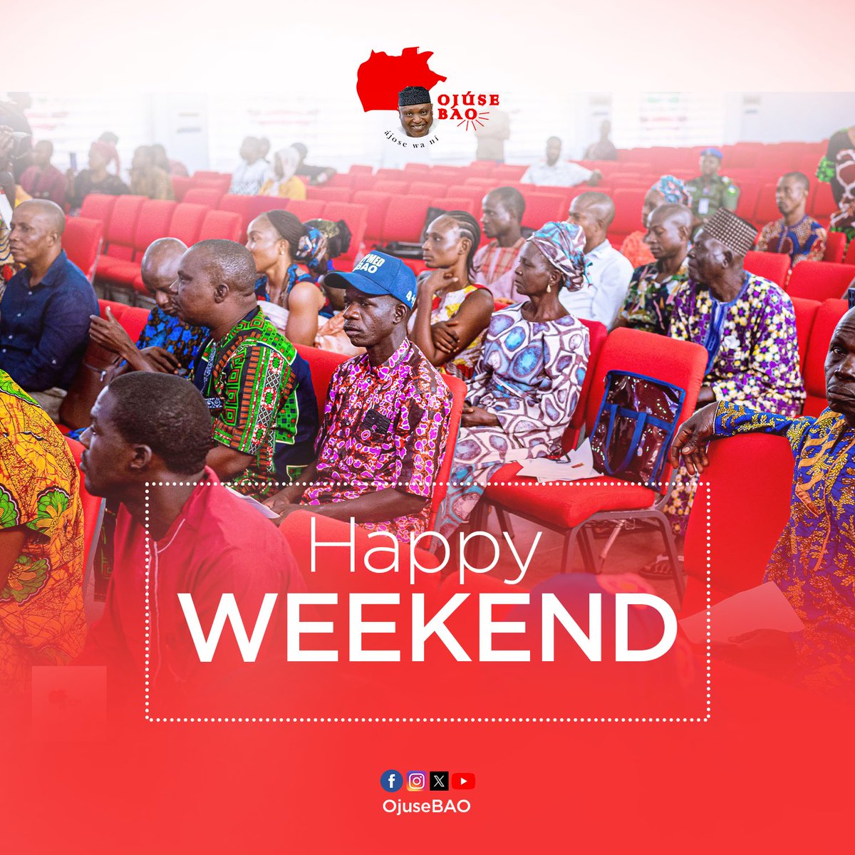 Enjoy the weekend✨
#OjuseBAO #ekitistate